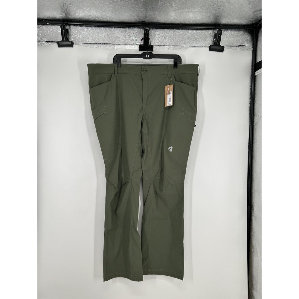 Eddie Bauer Guide Pro Pants Mens 44x34 Cargo First Ascent Hiking Chino Nylon